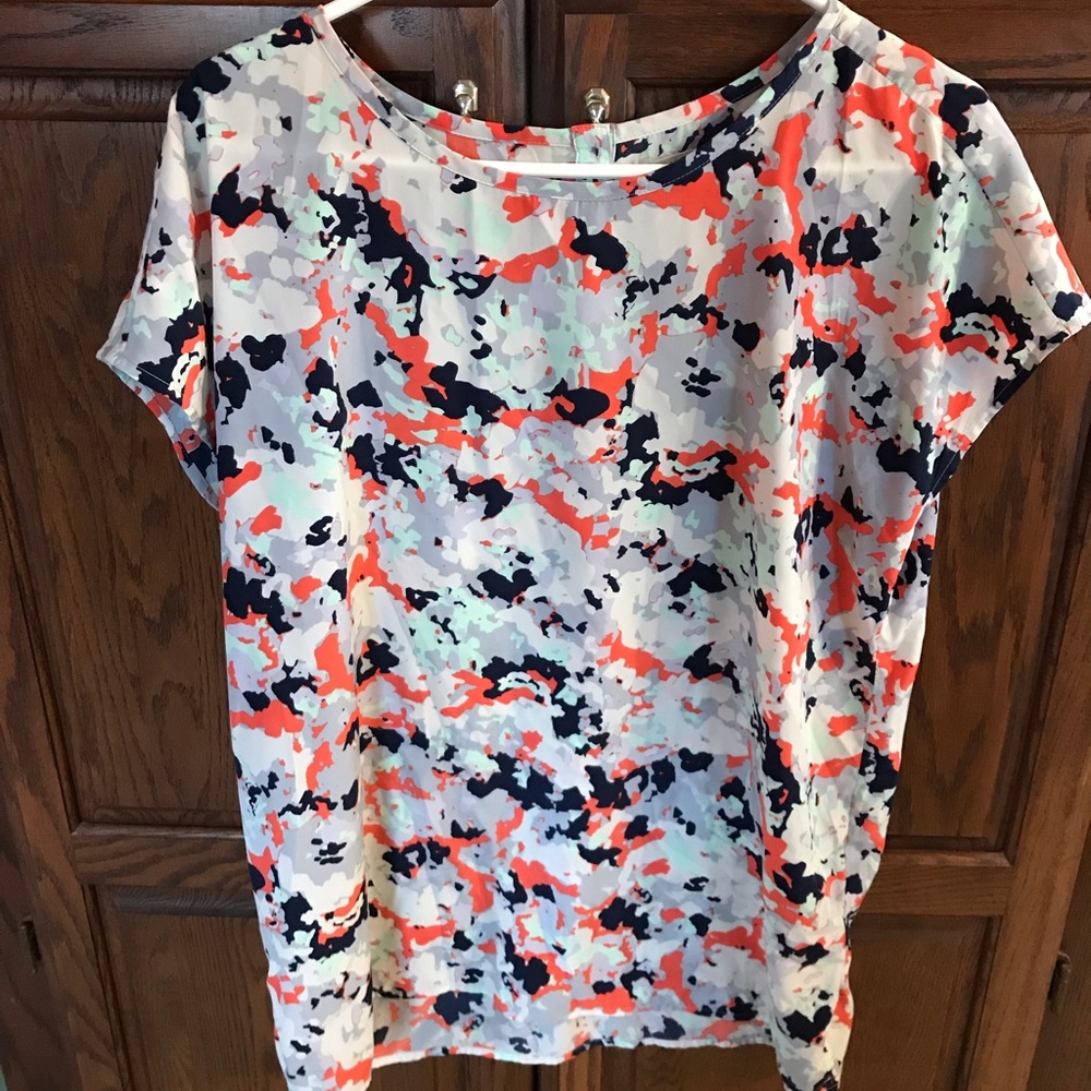 Gap cap sleeve blouse